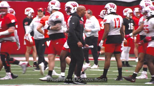 Wisconsin Football: (WI)red with Coach Haynes