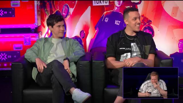 Ardiis directs FUNNY interview with ANGE1 | VALORANT Masters Tokyo 2023