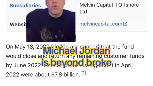 Michael Jordan is broke!!