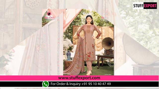 Nafisa Esra Karachi Suits Vol 3 Cotton Dress Material Full Catalog Available At Wholesale Rate.