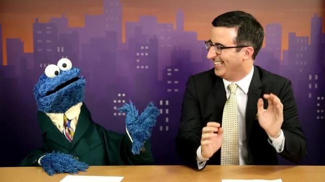 John Oliver & Cookie Monster Out-Takes