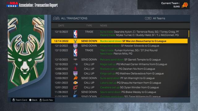 Phoenix Suns Simulation with Bradley Beal | NBA 2K23