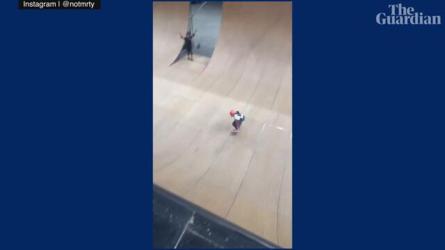 Arisa Trew lands 720: Australian teen makes skateboarding history as first female to land rare trick