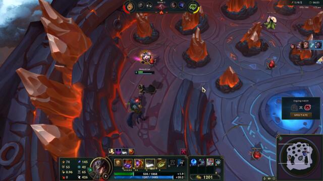 New Gamemode - Can Twisted Fate Ult from one Arena to another Arena?