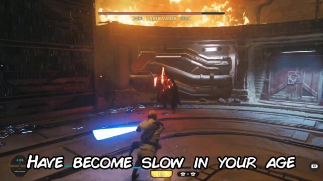 Jedi Survivor But Darth Vader Is Your Daddy