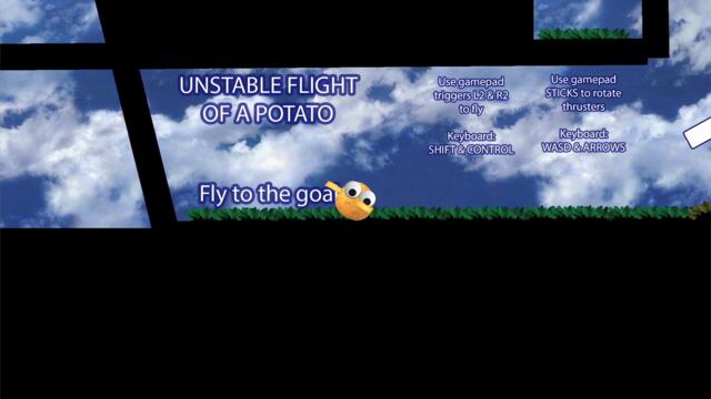 Flight Simulation of a Potato in 83 lines of code. Godot Devlog.