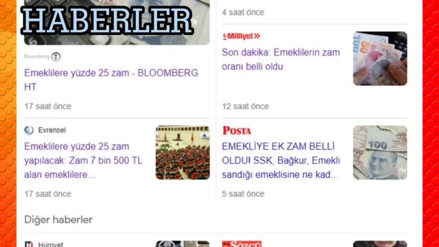 SON DAKİKA EMEKLİLERİN ZAM ORANI BELLİ OLDU AÇIKLANDI | Haberler