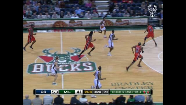 Brandon Jennings Drops 55 Points On Steph Curry | Sets Rookie Scoring Record | 11.14.09