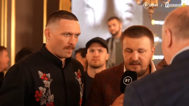 Usyk says he 'copied' Prince Naseem Hamed's movement | Oleksandr Usyk v Daniel Dubois | TNT Sports