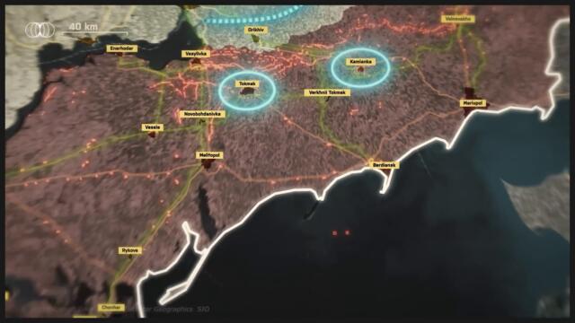 Logistics. Russia's Fragility in Zaporizhia [Mapped]