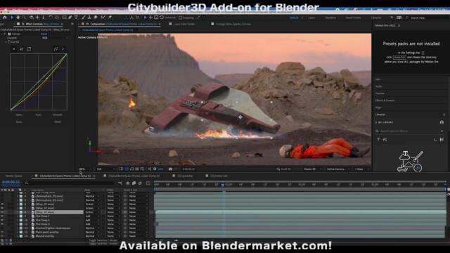 Using Generative Fill for Matte Painting VFX! ➡ After Effects Full Tutorial!