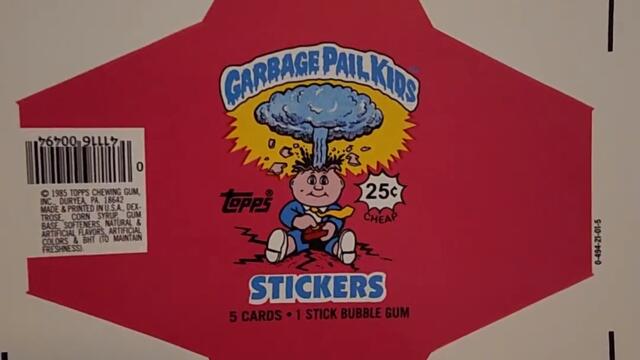 Garbage Pail Kids - OS1 & Giant re-creations (1985-86)