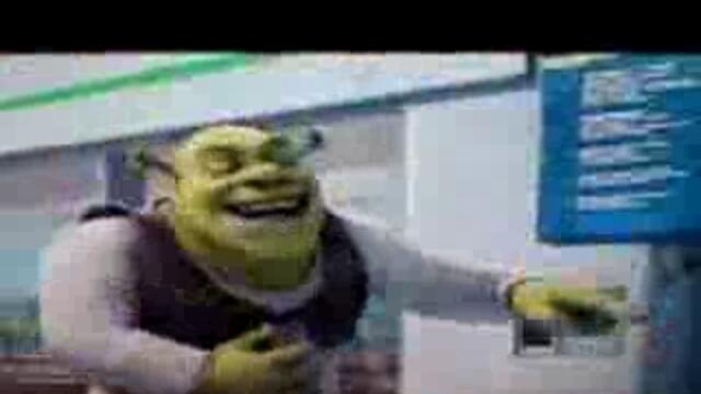 Рекламата на Omv с героите от филма Шрек[via torchbrowser.com]