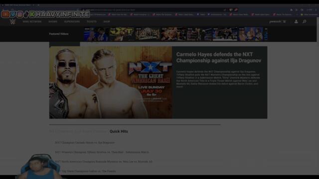 NXT The Great American Bash 2023 Predictions! With HaavyInfinite