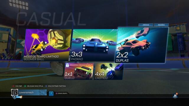 Rocket League #02 jogando rocket league com meu irmao pela primeira vez