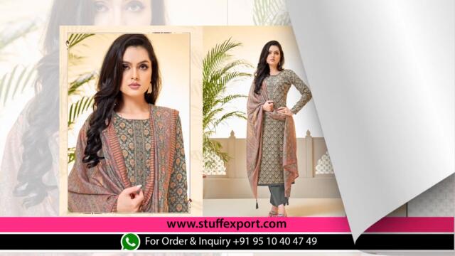 Suryajyoti Kalki Vol 3 Jam Satin Designer Dress Material Full Catalog Available At Wholesale Rate.