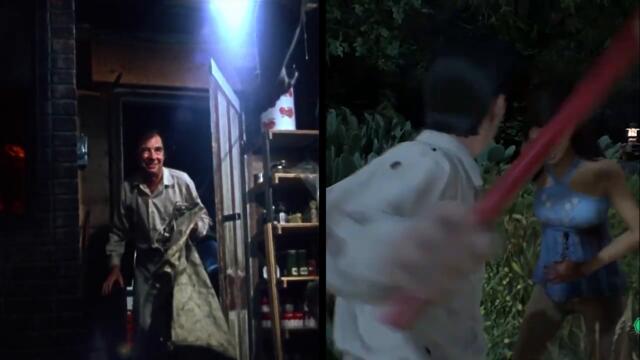 Texas Chainsaw Massacre Movie & Game Comparison (Original 1974 Movie vs PS5 Gameplay)