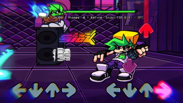 FNF - B2 REMIXED (B3 SPINOFF) - Ballistic (by Krea) - [FC/4k]