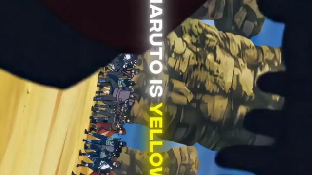 What color is Naruto?🎴