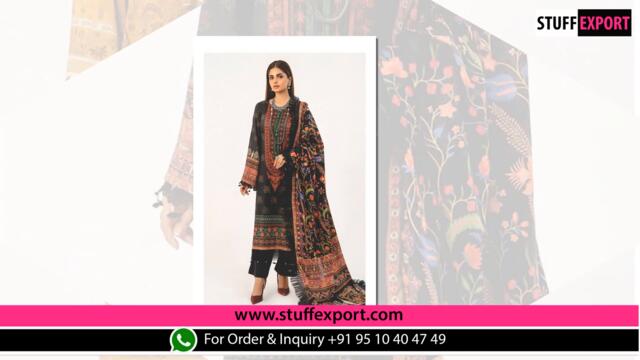 Hala Zafira Vol 3 Heavy Lawn Cotton Dress Material Collection Full Catalog Available Wholesale Rate.