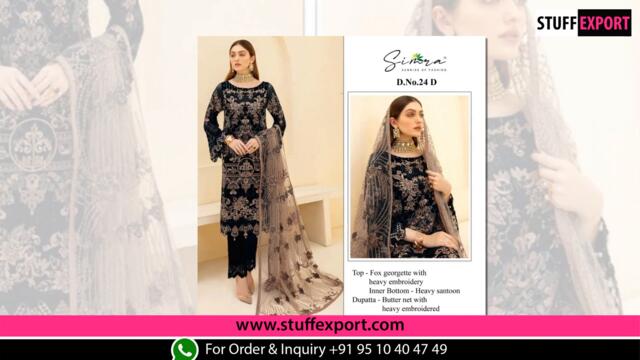 Simra S 24 A To D Pakistani Ready Made Collection Full Catalog Available At Wholesale Rate.