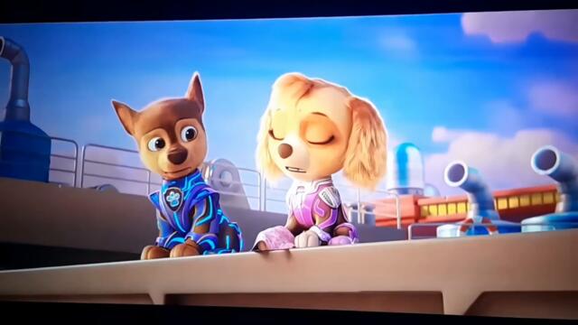 PAW Patrol The Mighty Movie Part of Skye and Chase