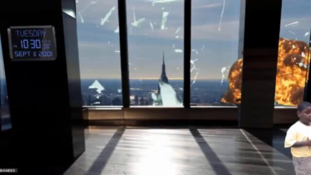 New video footage from inside the World Trade Center on the day of the 9/11 attack.