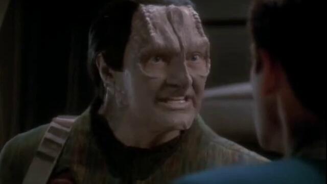 Garak tells Bashir to eat it