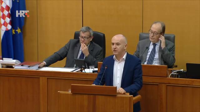 Predrag Matić u Hrvatskom Saboru general Stipetić dao je više Hrvatskoj nego ona njemu (2018.)