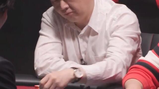 최상의레벨의 블러프.. 레이즈타이밍 예술이네!  #포커 #홀덤 #홀덤대회 #투에이스 #라이브홀덤