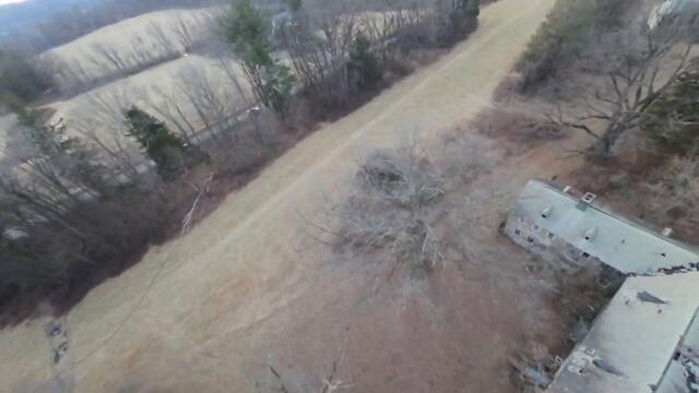 Practicing flying the DJI Avata in full manual mode at The Abandoned Sleighton School #urbex