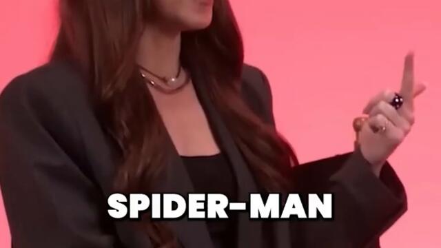Dakota Johnson reinvents Spider-Man Movie names 🤣🤣🤣 #shorts #tomholland