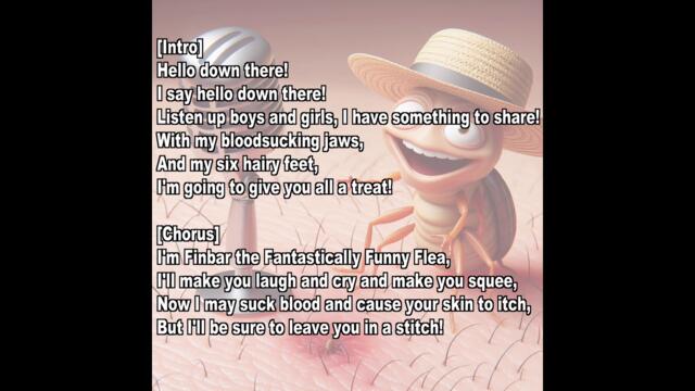 Finbar The Fantastically Funny Flea (OneyPlays Full AI Song)