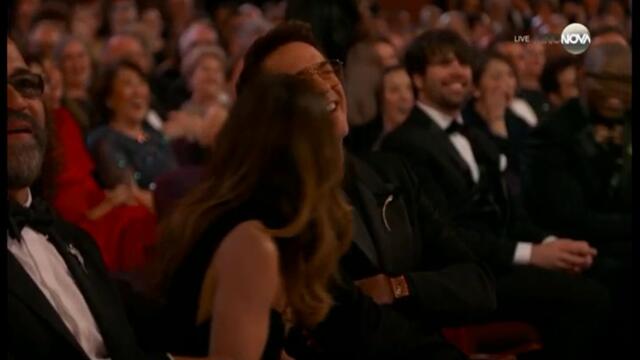 Церемония на наградите "Оскар" 2024, симултанен превод (част 7)