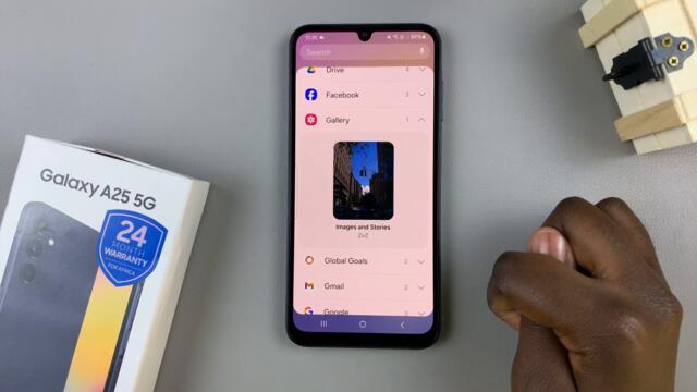 How To Add Photo Widget To Home Screen On Samsung Galaxy A25 5G