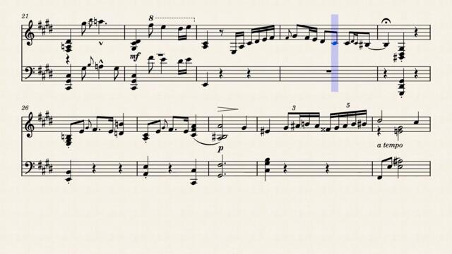 小曽根真  Makoto Ozone - Chopin Jazz Waltz Op. 64 No. 2 (sheet music, Noten, partition, partitura)