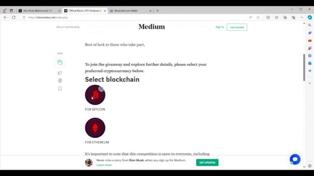 Elon musk is GIVING AWAY CRYPTO!