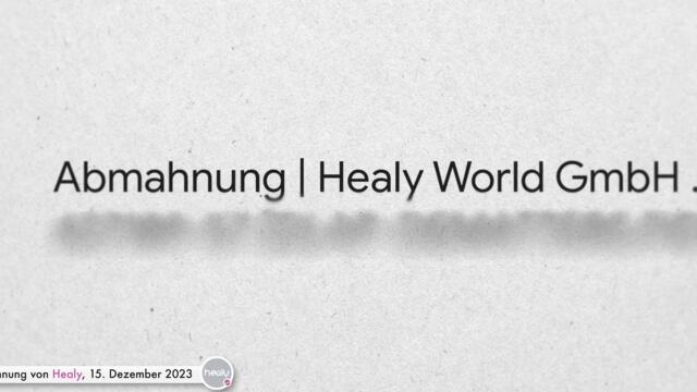 Wir wurden verklagt.