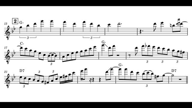 Django Reinhardt - Minor Blues Transcription
