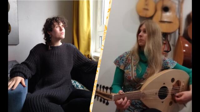 Luca Manning on flute and Jo Dusepo on oud