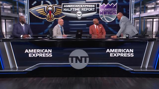 Chuck Demonstrates How to Fall Correctly After Zion's Injury 😂 Inside the NBA