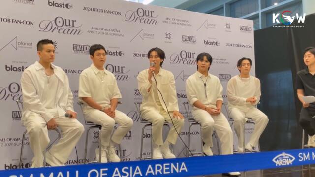 BTOB members, masaya sa kanilang pagbabalik sa Pilipinas! Nagsample ng kanta ng SB19!