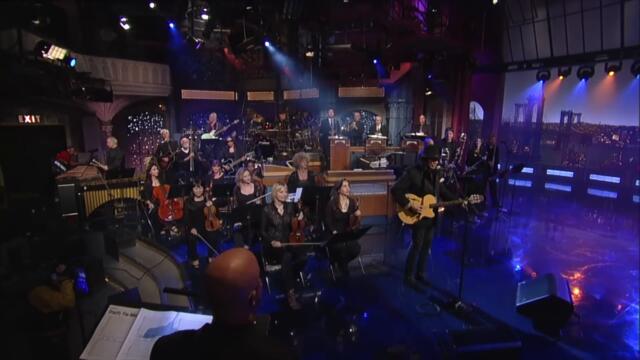 Rodriguez Performs "Crucify Your Mind" | Letterman