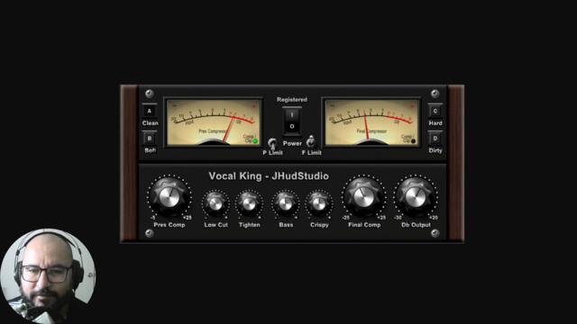 One Of The Best FREE Compressor VST Plugins For Vocals Ever! - Vocal King by JHudStudio - Review