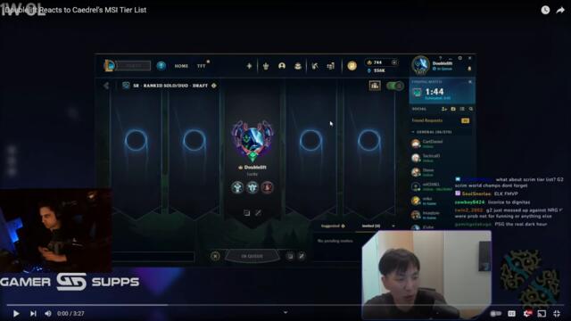 DOUBLELIFT NEEDS TO STOP TALKING