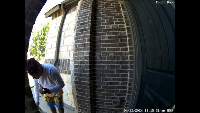 Walmart delivery & theft by Walmart delivery person