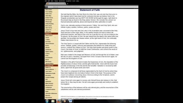 Chick Tracts: A False Gospel