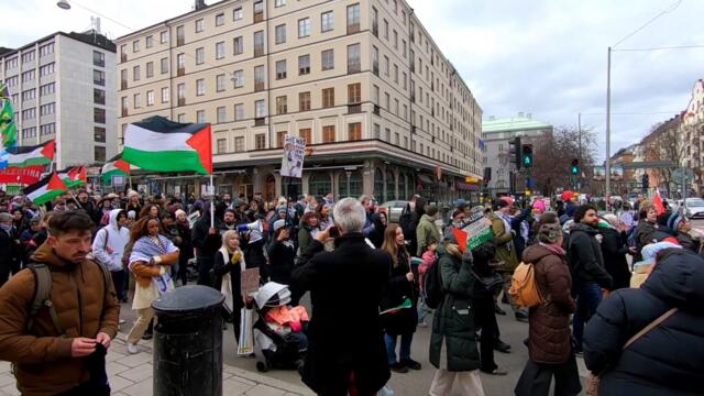Pro Palestine Demonstration | 20/04/24 | Stockholm | Sweden