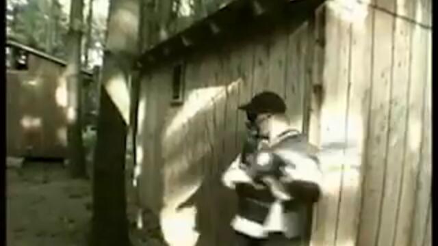 Crum Battles the Paranormal Militia - Clip from The Last Prediction (lost movie from the 90's)