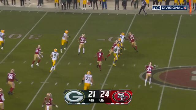 49ers GAME WINNING INTERCEPTION